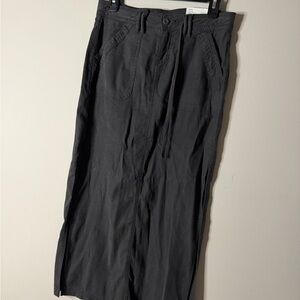 American Eagle Women’s Low Rise Black Maxi Skirt